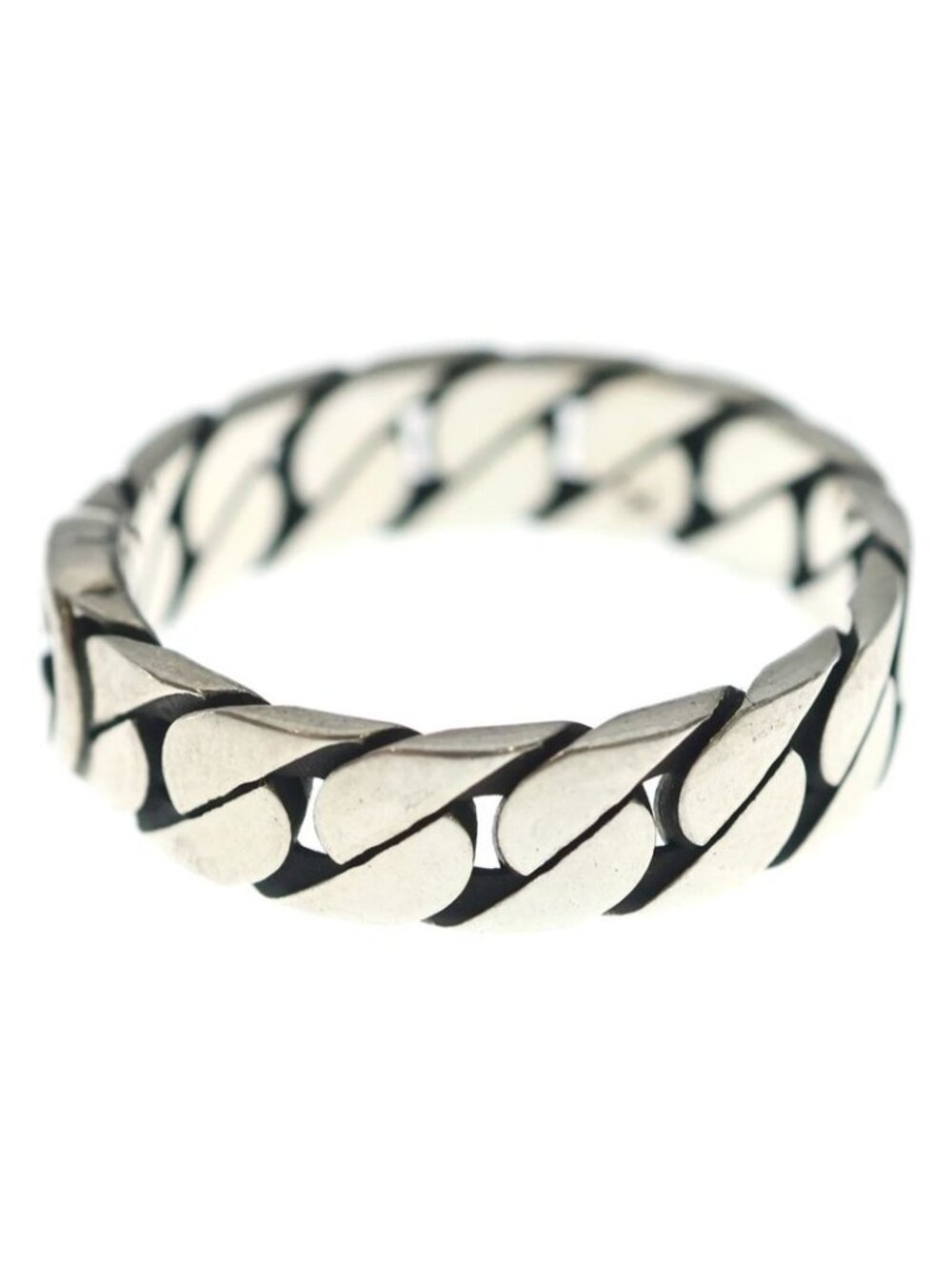 Gucci Interlocking Wide Ring Silver - Picture 5 of 7
